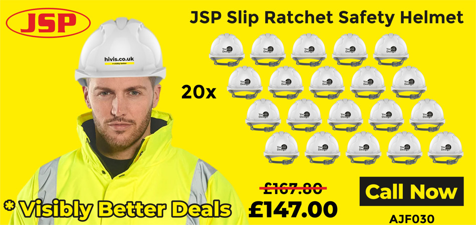 JSP Slip Ratchet Safety Helmet