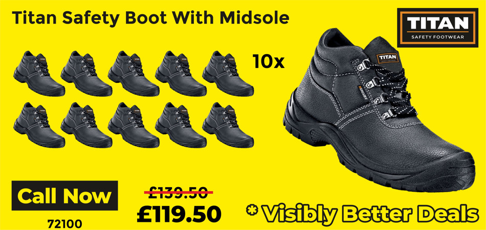 Titan Safety Boot With Midsole