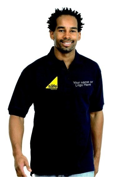 gas safe logo polo shirts