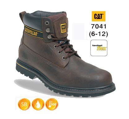 CATERPILLAR 7041 Holton Brown Leather Safety Boot