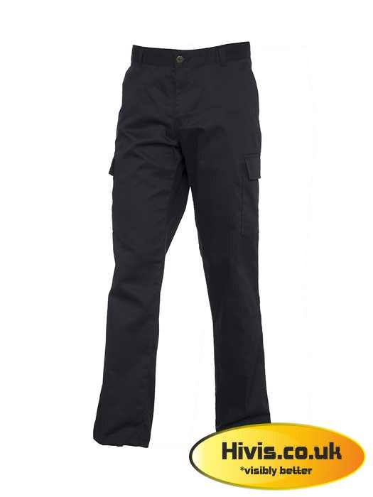 Black Slim Fit Cargo Trousers  New Look