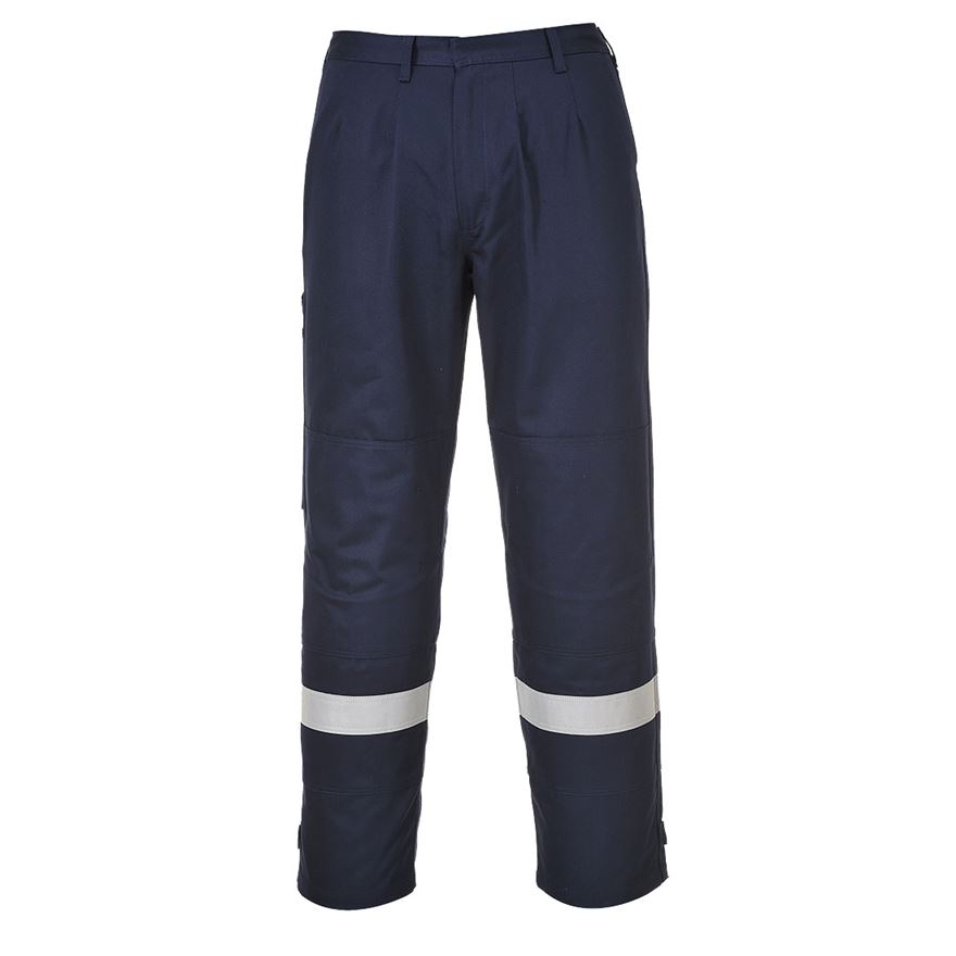 PJD Safety Supplies. Bizweld Flame Retardant Trouser, Navy