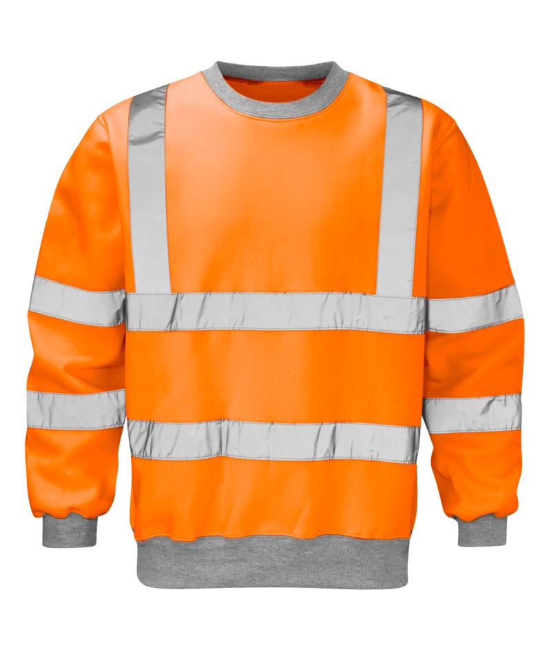 Orange Hi Vis Sweatshirt