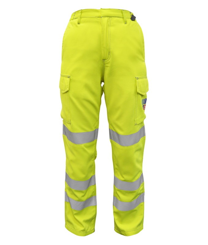 Jonsson Workwear  Flame Retardant Reflective Work Trousers