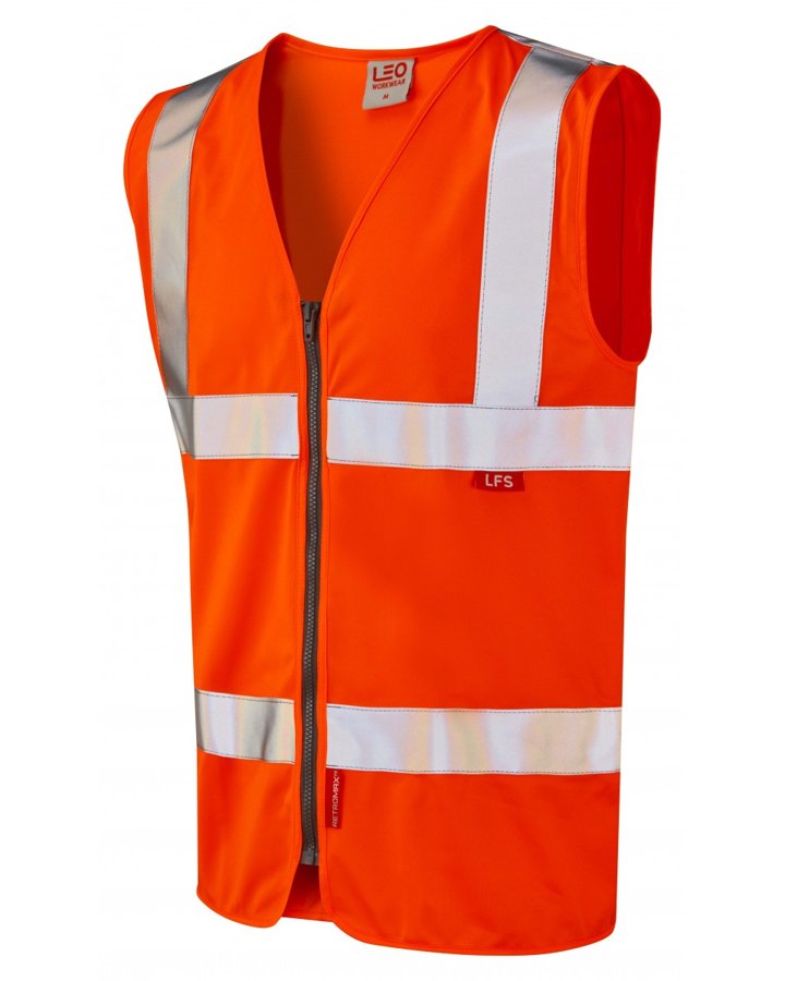 Fire retardant outlet vest