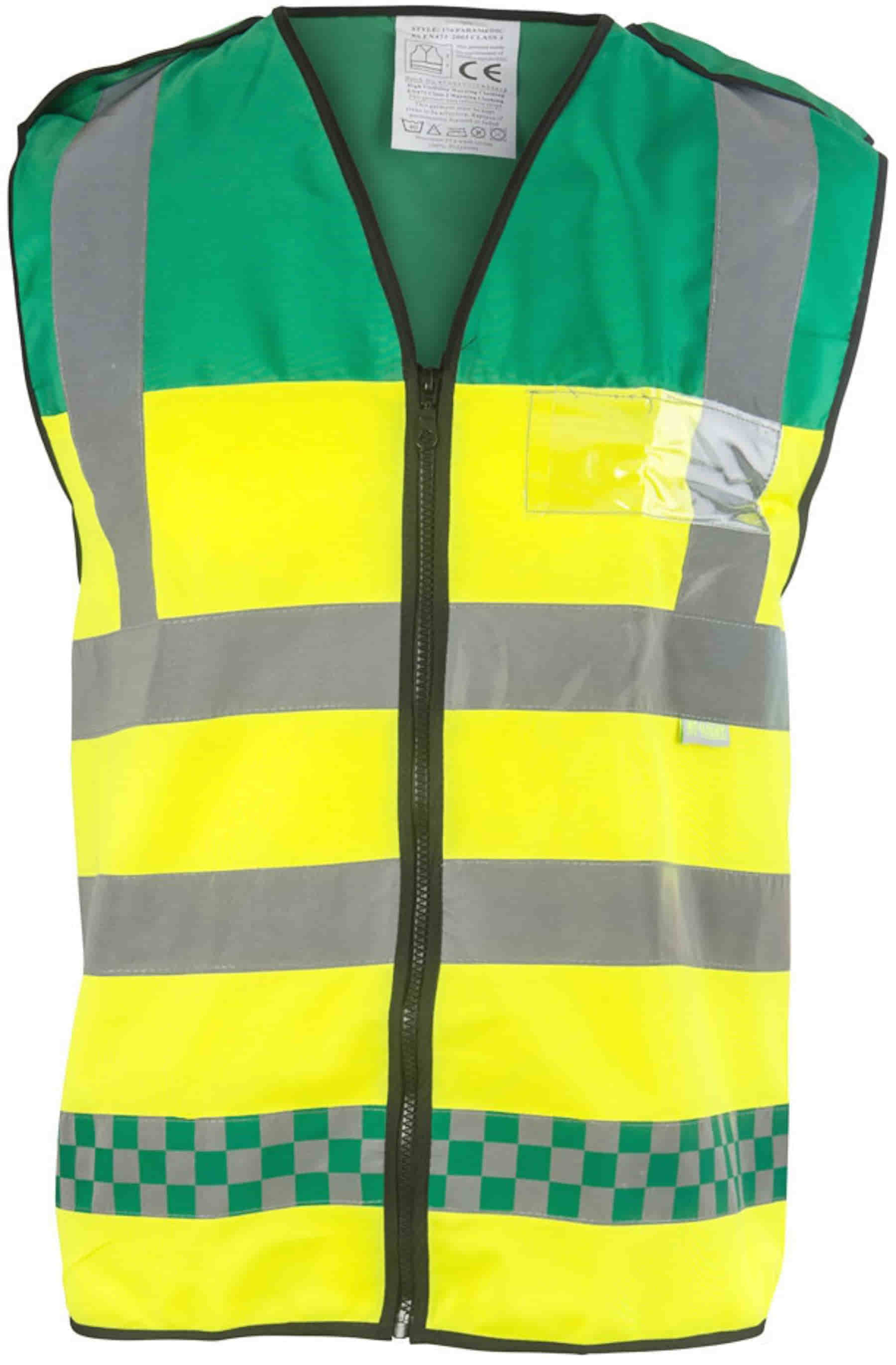 Hi vis vest 2025 with epaulettes