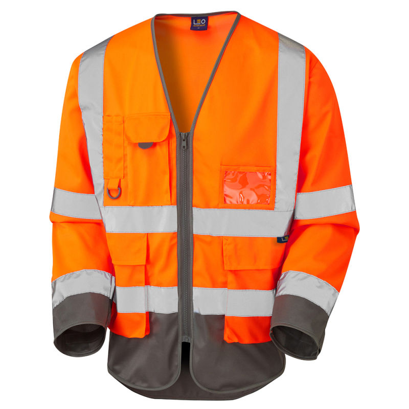 Long Sleeve Hi Vis Vest With Pockets Next Day