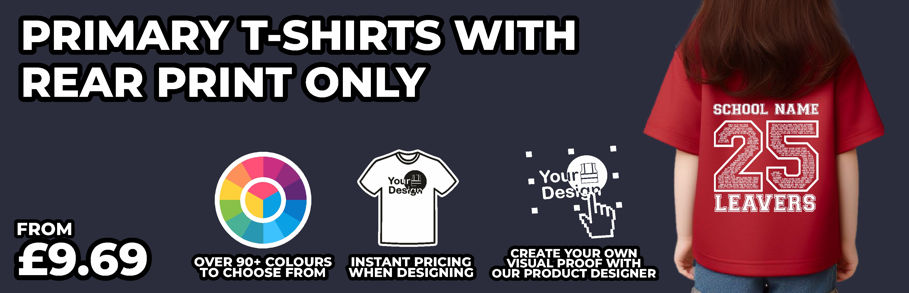 Printed Primary School Leavers T-Shirts