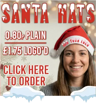 Personalised Santa hats