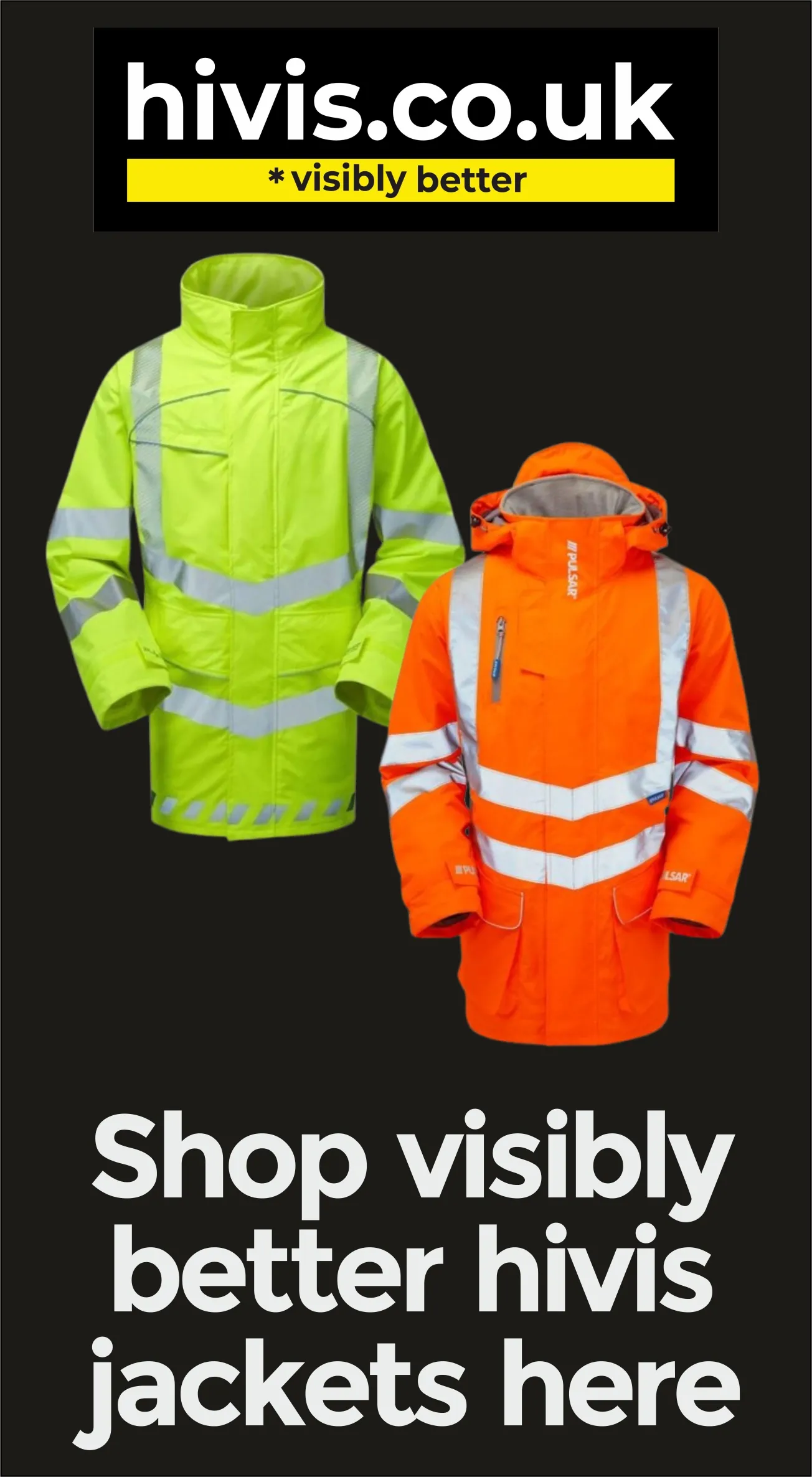Hivis Jacket Banner