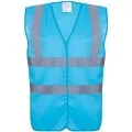 Sapphire Blue hi vis vest HVW100 yoko