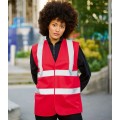 Red HI VIs Vest Regatta TRS198