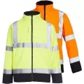 Hi Vis Two Tone Softshell Jacket Blackrock 80500/81500