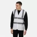 White Hi Vis vest Regatta TRS198 White Hi Vis vest Regatta TRS198
