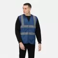 Navy Blue Hi Vis vest Regatta TRS198 Navy Blue Hi Vis vest Regatta TRS198