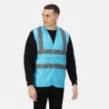 Sky Blue Hi Vis vest Regatta TRS198 Sky Blue Hi Vis vest Regatta TRS198