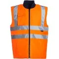 Orange Hi Vis Reversible Bodywarmer Blackrock 80006