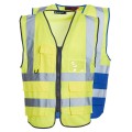 Premium Hi Vis Vest with Pockets Blackrock