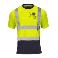 Yellow and Blue hi vis tee shirt