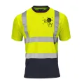 Yellow and Blue hi vis tee shirt