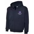Health & Care Student Navy Zipped Hoodie Cronton College Health & Care Student Navy Zipped Hoodie Cronton College
