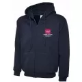 Health & Care Student Navy Zipped Hoodie Riverside College