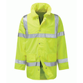 Yellow Hi Vis Coat Padded Waterproof