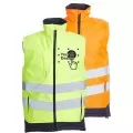 Hi Vis Two Colour Bodywarmer Blackrock 80027