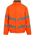Regatta Orange Hi Vis Bomber Jacket TRW457