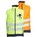 Hi Vis Two Colour Bodywarmer Blackrock 80027