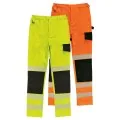 ​Hi Vis Two Tone Stretch Combat Trousers STCTHV
