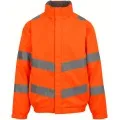 Regatta Orange Hi Vis Bomber Jacket TRW457
