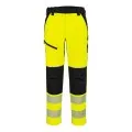 Women's Hi Vis Stretch Trousers Portwest T141 Yellow Front