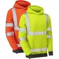 Personalised Hi Vis Hoodie Leo SS04 Personalised Hi Vis Hoodie Leo SS04