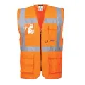 Portwest S476 Executive Vest Orange Front