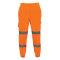 Orange Hi Vis Jogging Bottoms
