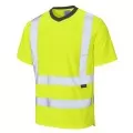 Leo Yellow hi vis T shirt T02 Leo Yellow hi vis T shirt T02