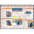 First aid for construction sites poster 58986