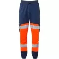 Orange & Navy Hi Vis Leo Ecoviz Hawkridge Jog Trouser JT01 Orange & Navy Hi Vis Leo Ecoviz Hawkridge Jog Trouser JT01