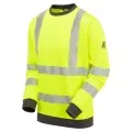 Pulsar Yellow Hi Vis Sweatshirt REACT RCT806 Product Image