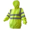Hi Vis Zipped Hooded Sweatshirt Hi Vis Zipped Hooded Sweatshirt