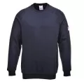 Portwest FR12 Anti-Static Long Sleeve Sweatshirt Portwest FR12 Anti-Static Long Sleeve Sweatshirt