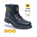 CATERPILLAR 7040 Holton Black Leather Safety Boot