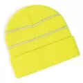 Beechfield BC042 High-viz knitted striped hat Beechfield BC042 High-viz knitted striped hat