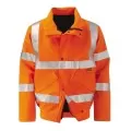 Orange Gore Tex Bomber Jacket