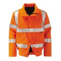 Orange Gore Tex Bomber Jacket