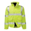 Hi Vis Premium Yellow Bomber Jacket