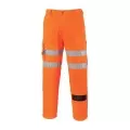 Portwest Rail Combat Trousers Orange RT46 Portwest Rail Combat Trousers Orange RT46