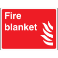 Fire blanket sign