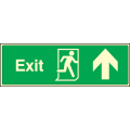 Exit up sign